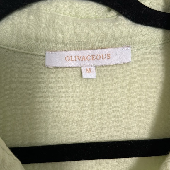 Kiwi Green Button Down - Picture 2 of 4